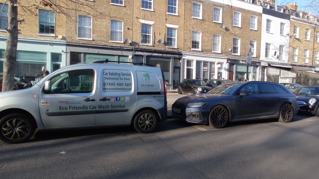 Mobile Car Valeting & Detailing in London with Ecoverde