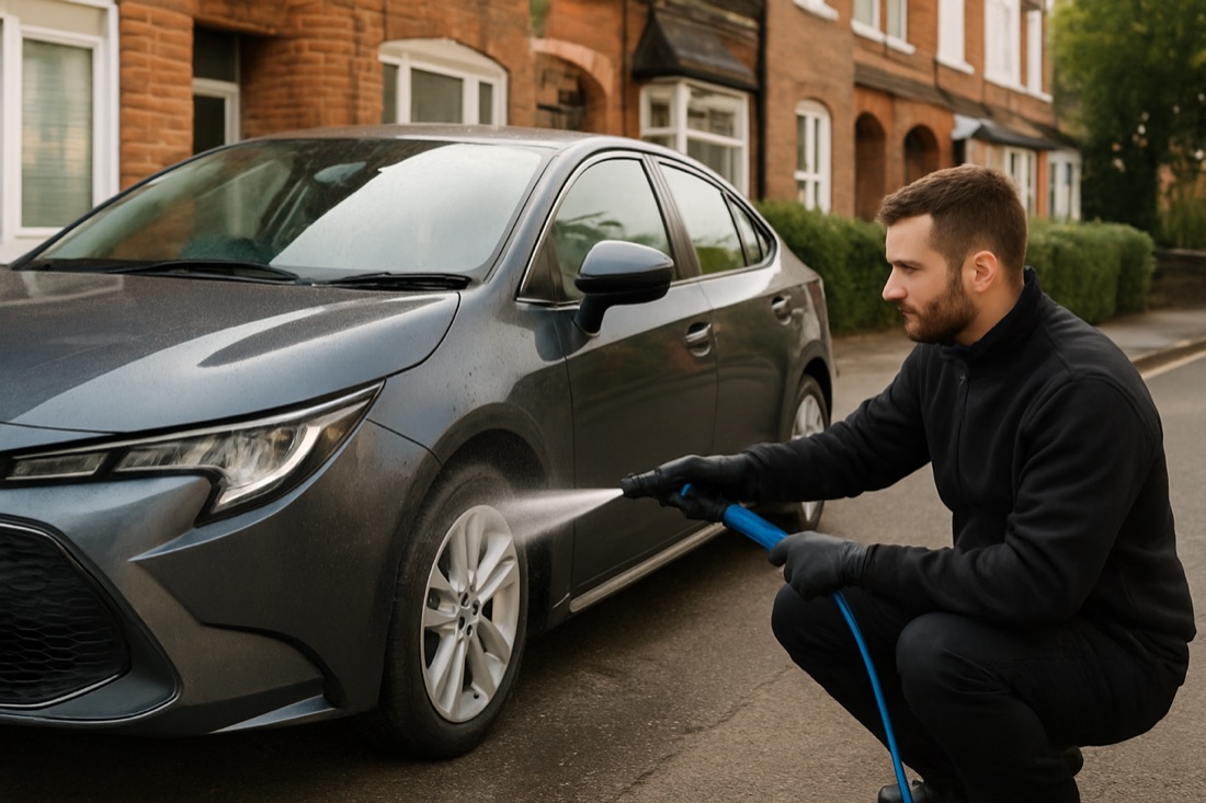 Illustration for Why London Drivers Choose Ecoverde Valeting Service related to doorstep car valeting london
