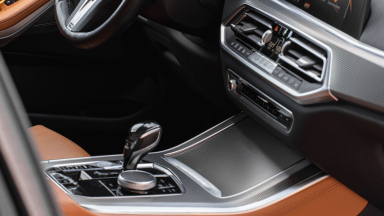 car interior dash