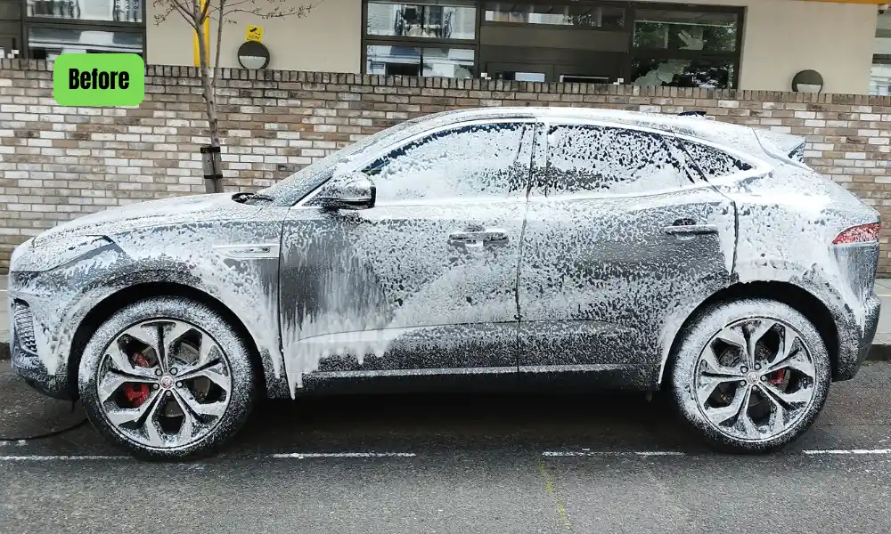 Ecoverde car wash before