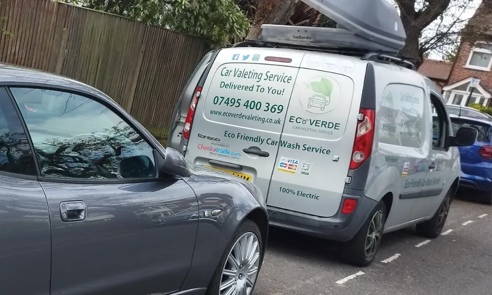 About Us 18 Van offering eco-friendly car valeting service
