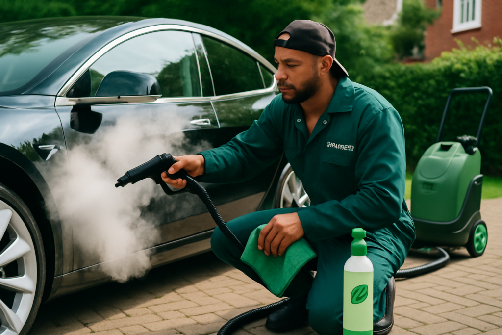Why Steam Cleaning Is Replacing Chemical Car Cleaning in London 1 why steam cleaning is replacing chemical car cleaning in london featured image